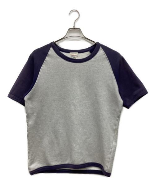 OUTFITTERS（アウトフィッターズ）OUTFITTERS (アウトフィッターズ) 90s 半袖スウェット グレー サイズ:Sの古着・服飾アイテム