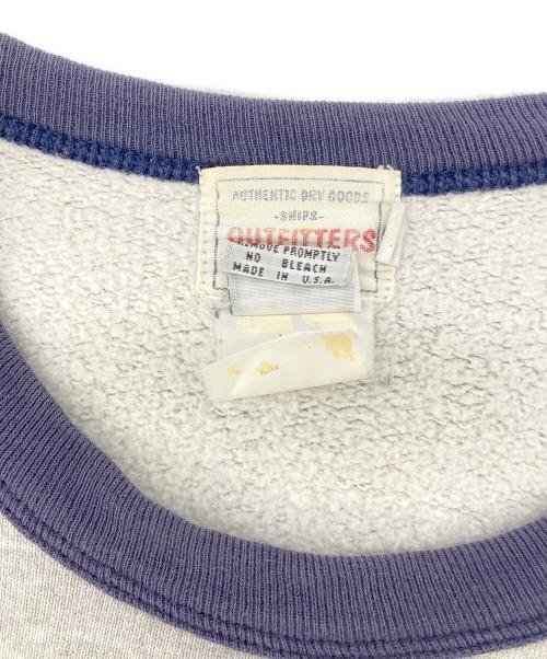 OUTFITTERS（アウトフィッターズ）OUTFITTERS (アウトフィッターズ) 90s 半袖スウェット グレー サイズ:Sの古着・服飾アイテム