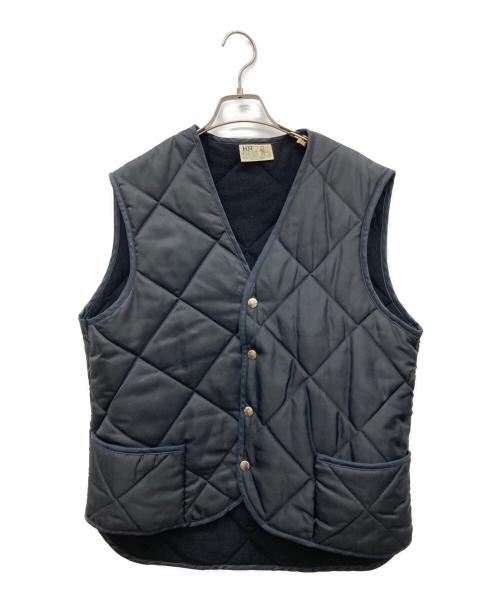 USED（ユーズド）USED (ユーズド) 80s~ キルティングベスト ブラック サイズ:Lの古着・服飾アイテム
