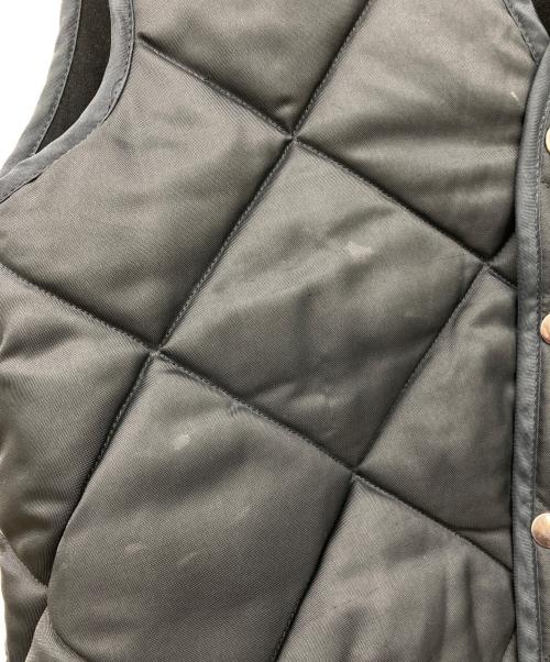 USED（ユーズド）USED (ユーズド) 80s~ キルティングベスト ブラック サイズ:Lの古着・服飾アイテム