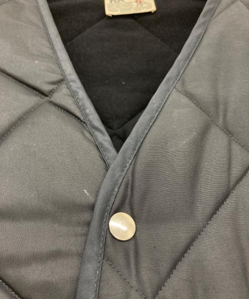 USED（ユーズド）USED (ユーズド) 80s~ キルティングベスト ブラック サイズ:Lの古着・服飾アイテム