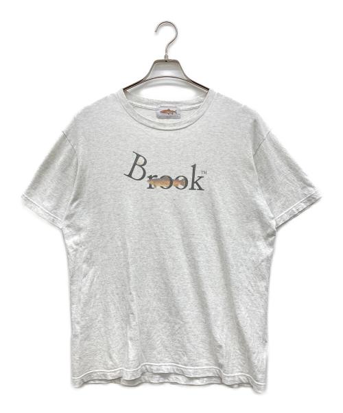 BROOK（ブルック）BROOK (ブルック) フィッシュプリントTシャツ ホワイト サイズ:不明の古着・服飾アイテム