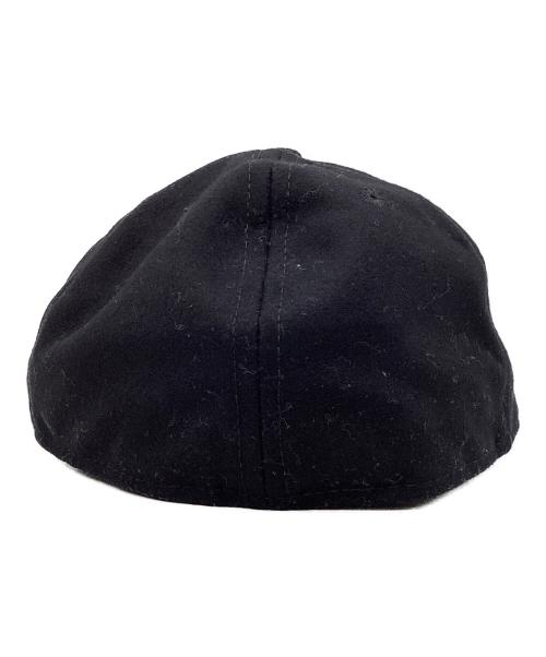 EBBETS FIELD FLANNELS（エベッツフィールドフランネルズ）EBBETS FIELD FLANNELS (エベッツフィールドフランネルズ) ウールキャップ ブラック サイズ:7 3/8の古着・服飾アイテム