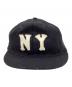 中古・古着 EBBETS FIELD FLANNELS (エベッツフィールドフランネルズ) ウールキャップ ブラック サイズ:7 3/8：5000円