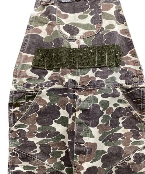 CarHartt（カーハート）CarHartt (カーハート) カモ柄オーバーオール カーキ サイズ:不明の古着・服飾アイテム