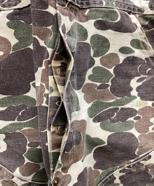 CarHartt（カーハート）CarHartt (カーハート) カモ柄オーバーオール カーキ サイズ:不明の古着・服飾アイテム