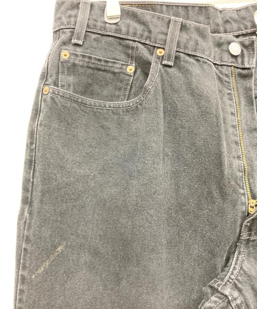 LEVI'S（リーバイス）LEVI'S (リーバイス) 後染めブラックデニム ブラック サイズ:W38 L32の古着・服飾アイテム