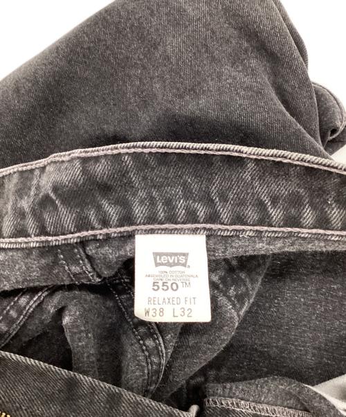 LEVI'S（リーバイス）LEVI'S (リーバイス) 後染めブラックデニム ブラック サイズ:W38 L32の古着・服飾アイテム