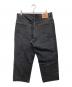 LEVI'S (リーバイス) 後染めブラックデニム ブラック サイズ:W38 L32：5000円