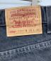 中古・古着 LEVI'S (リーバイス) 後染めブラックデニム ブラック サイズ:W38 L32：5000円