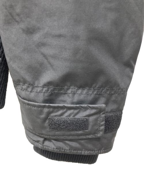 DIESEL（ディーゼル）DIESEL (ディーゼル) ONLY THE BRAVE フライトジャケット ブラック サイズ:Lの古着・服飾アイテム