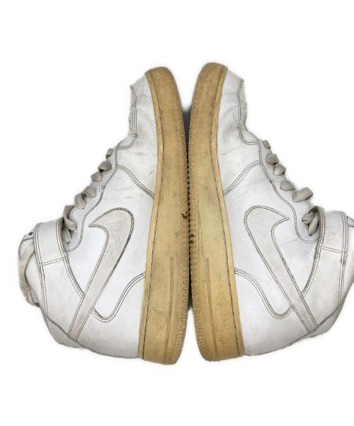 NIKE（ナイキ）NIKE (ナイキ) ハイカットスニーカー ホワイト サイズ:US10.5の古着・服飾アイテム