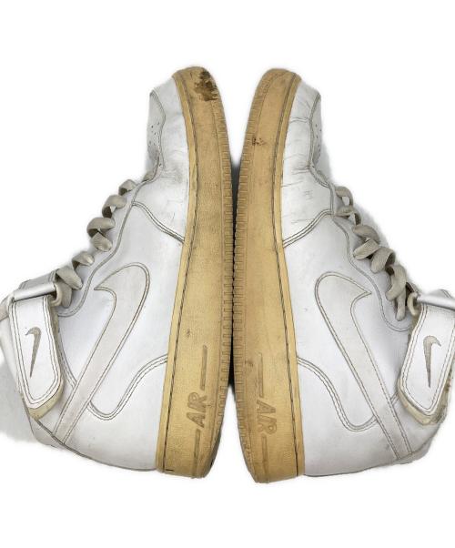NIKE（ナイキ）NIKE (ナイキ) ハイカットスニーカー ホワイト サイズ:US10.5の古着・服飾アイテム