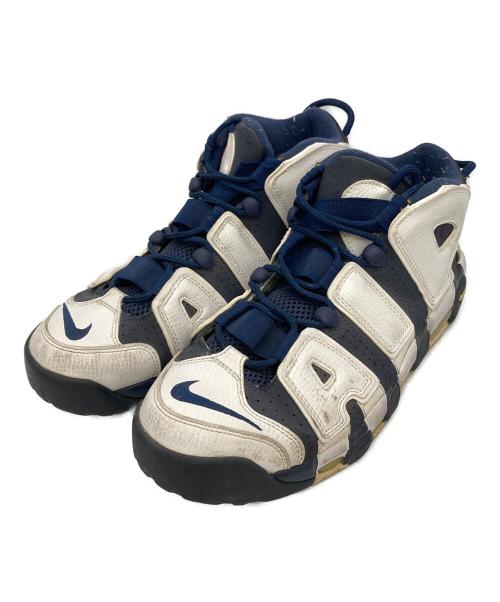 NIKE（ナイキ）NIKE (ナイキ) ハイカットスニーカー ホワイト×ネイビー サイズ:us10の古着・服飾アイテム