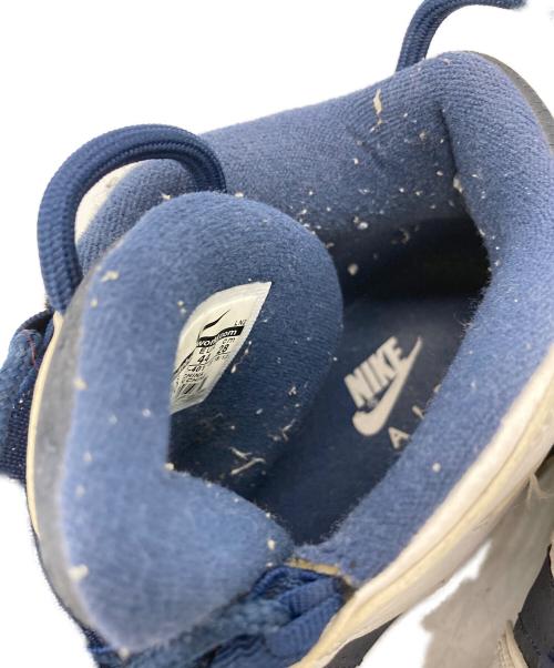 NIKE（ナイキ）NIKE (ナイキ) ハイカットスニーカー ホワイト×ネイビー サイズ:us10の古着・服飾アイテム