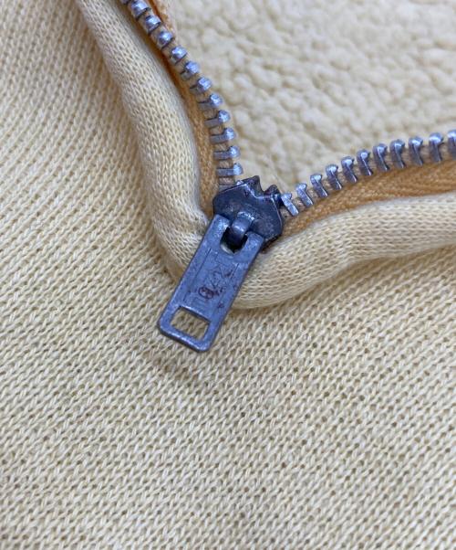 USED（ユーズド）USED (ユーズド) ハーフジップスウェット 50s-60s イエロー サイズ:不明の古着・服飾アイテム