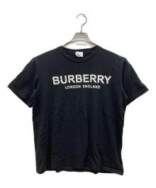 BURBERRY LONDON（バーバリーロンドン）の古着「プリントTシャツ」｜ブラック