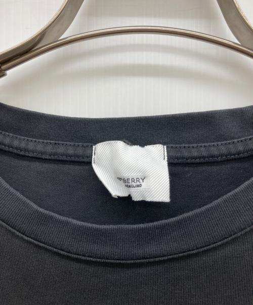 BURBERRY LONDON（バーバリーロンドン）BURBERRY LONDON (バーバリーロンドン) プリントTシャツ ブラック サイズ:XLの古着・服飾アイテム