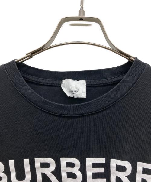 BURBERRY LONDON（バーバリーロンドン）BURBERRY LONDON (バーバリーロンドン) プリントTシャツ ブラック サイズ:XLの古着・服飾アイテム