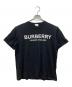 BURBERRY LONDON（バーバリーロンドン）の古着「プリントTシャツ」｜ブラック