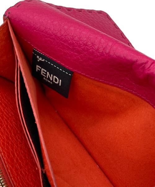 FENDI（フェンディ）FENDI (フェンディ) 長財布 ピンクの古着・服飾アイテム