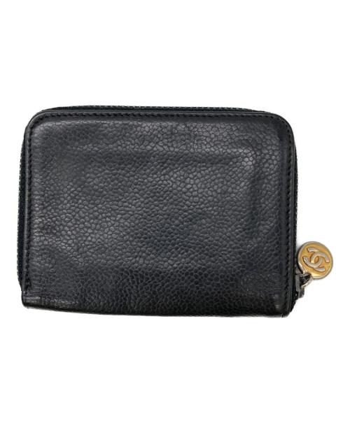 CHANEL（シャネル）CHANEL (シャネル) キャビアスキンキーケース ブラックの古着・服飾アイテム