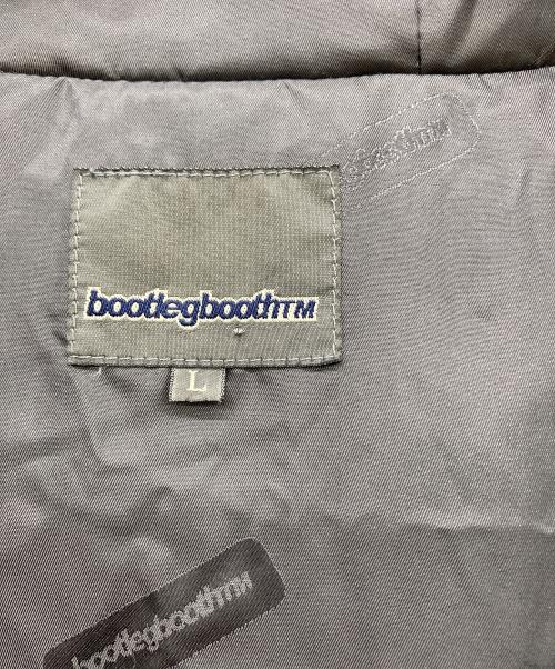 BOOTLEG BOOTH（-）BOOTLEG BOOTH (-) ダウンジャケット グレー サイズ:Ｌの古着・服飾アイテム
