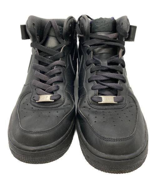 NIKE（ナイキ）NIKE (ナイキ) Air Force 1 Mid '07 ブラック サイズ:US9の古着・服飾アイテム