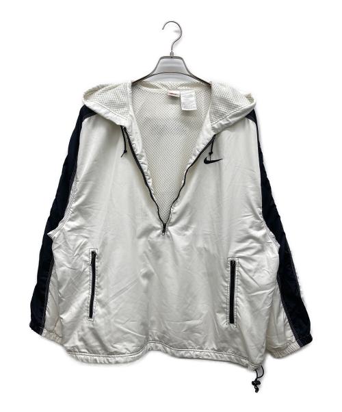 NIKE（ナイキ）NIKE (ナイキ) アノラックパーカー ホワイト サイズ:Mの古着・服飾アイテム