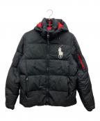 POLO RALPH LAURENポロ・ラルフローレン）の古着「ビッグポニーダウンジャケット」｜ブラック