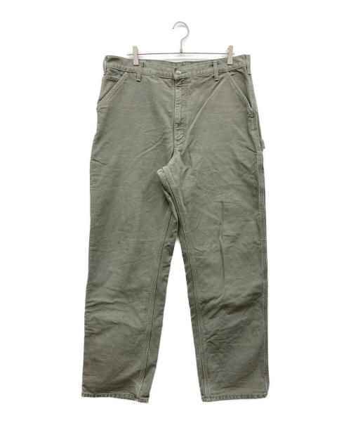 CarHartt（カーハート）CarHartt (カーハート) フランネルライナーワークパンツ モスグリーン サイズ:38×34の古着・服飾アイテム