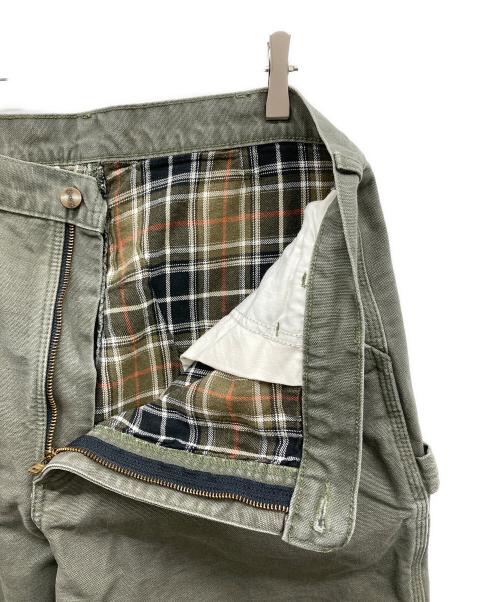 CarHartt（カーハート）CarHartt (カーハート) フランネルライナーワークパンツ モスグリーン サイズ:38×34の古着・服飾アイテム