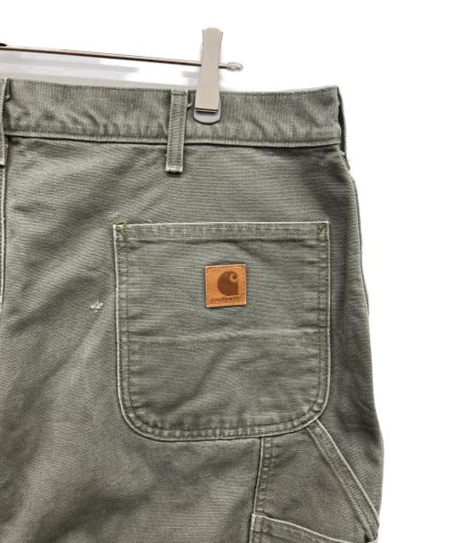 CarHartt（カーハート）CarHartt (カーハート) フランネルライナーワークパンツ モスグリーン サイズ:38×34の古着・服飾アイテム