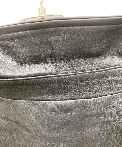 CHAPS RALPH LAUREN（チャップス ラルフローレン）CHAPS RALPH LAUREN (チャップス ラルフローレン) レザージャケット ブラック サイズ:Ｍの古着・服飾アイテム