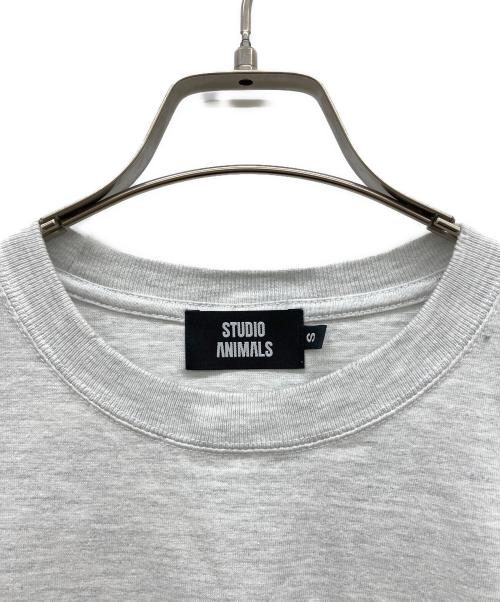 studio animals（スタジオ アニマルズ）studio animals (スタジオ アニマルズ) Whatever Whenever T-Shirt グレー サイズ:Sの古着・服飾アイテム