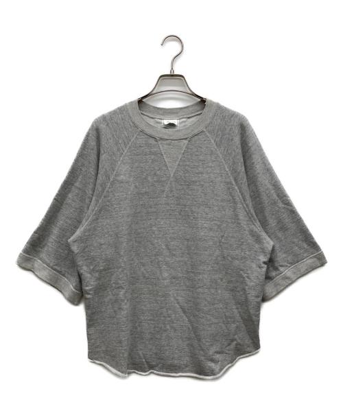 THE SHINZONE（ザ シンゾーン）THE SHINZONE (ザ シンゾーン) ハーフスリーブダブルガゼットプルオーバー グレー サイズ:FOの古着・服飾アイテム