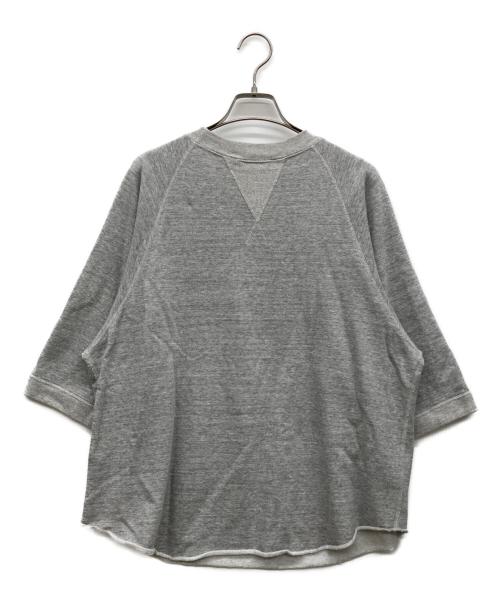 THE SHINZONE（ザ シンゾーン）THE SHINZONE (ザ シンゾーン) ハーフスリーブダブルガゼットプルオーバー グレー サイズ:FOの古着・服飾アイテム