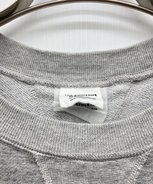 THE SHINZONE（ザ シンゾーン）THE SHINZONE (ザ シンゾーン) ハーフスリーブダブルガゼットプルオーバー グレー サイズ:FOの古着・服飾アイテム