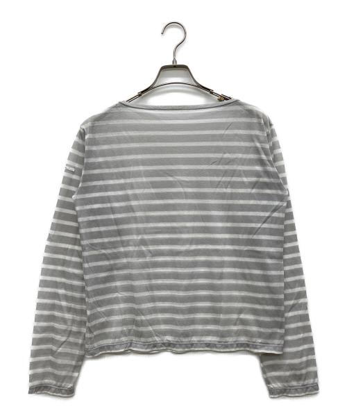 ORCIVAL（オーシバル）ORCIVAL (オーシバル) シースルーボートネック長袖カットソー グレー サイズ:1の古着・服飾アイテム
