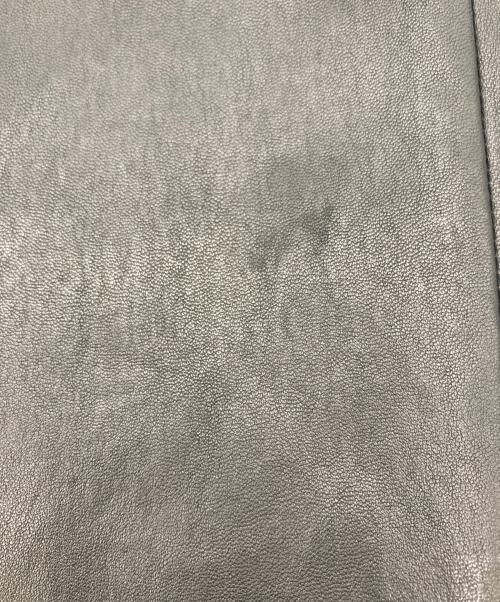STOULS（ストゥールス）STOULS (ストゥールス) ラムレザースカート ブラック サイズ:XSの古着・服飾アイテム