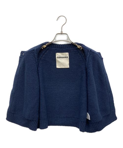 CORDERA（コルデラ）cordera (コルデラ) コットンニットトップス ネイビー サイズ:なしの古着・服飾アイテム