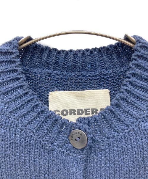 CORDERA（コルデラ）cordera (コルデラ) コットンニットトップス ネイビー サイズ:なしの古着・服飾アイテム