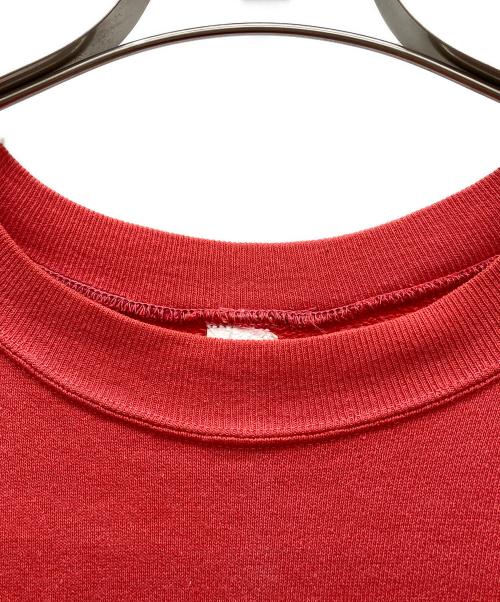 USED（ユーズド）USED (ユーズド) クルーネックスウェット レッド サイズ:不明の古着・服飾アイテム