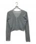 TODAYFUL (トゥデイフル) Compact Sheer Knitcardigan グレー サイズ:F：12000円