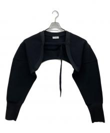 MAISON SPECIAL（メゾンスペシャル）の古着「Cocoon Sleeve Knit Bolero」｜ブラック