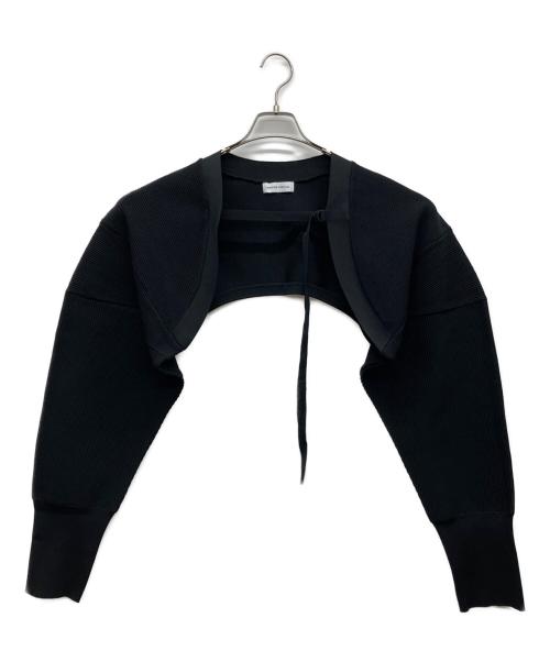 MAISON SPECIAL（メゾンスペシャル）MAISON SPECIAL (メゾンスペシャル) Cocoon Sleeve Knit Bolero ブラック サイズ:FREEの古着・服飾アイテム