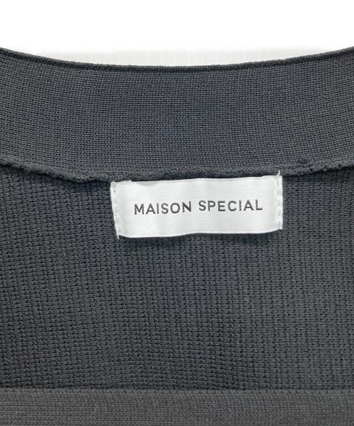 MAISON SPECIAL（メゾンスペシャル）MAISON SPECIAL (メゾンスペシャル) Cocoon Sleeve Knit Bolero ブラック サイズ:FREEの古着・服飾アイテム