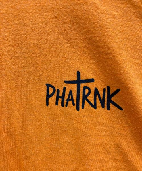 PHATRNK（ファットランク）PHATRNK (ファットランク) 長袖Tシャツ オレンジ サイズ:XLの古着・服飾アイテム