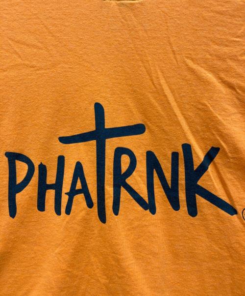 PHATRNK（ファットランク）PHATRNK (ファットランク) 長袖Tシャツ オレンジ サイズ:XLの古着・服飾アイテム