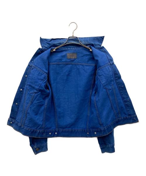 LEVI'S（リーバイス）LEVI'S (リーバイス) 後染めデニムジャケット ブルー サイズ:不明の古着・服飾アイテム